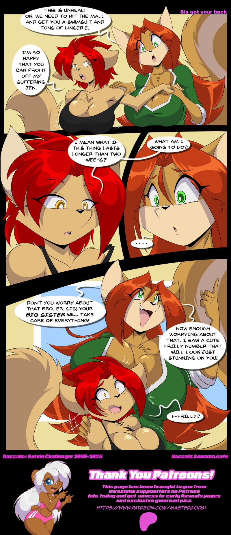 #850 Sis got your back